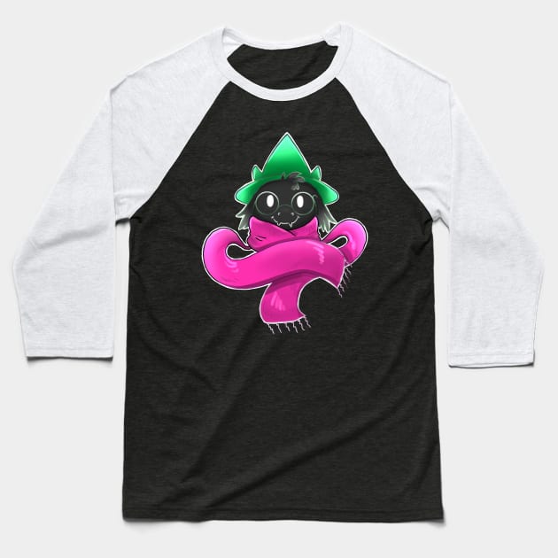 Ralsei Scarf Baseball T-Shirt by ShaShaRabi